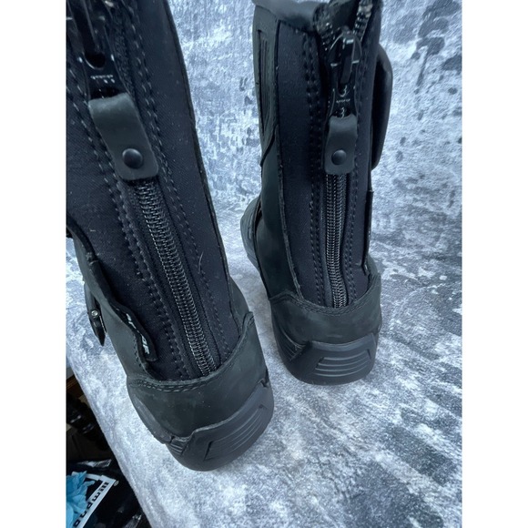 Icon Raiden Treadwell Motorcycle Boots Black Leather Mens Size 9 WR  EN 13634 - Picture 2 of 14